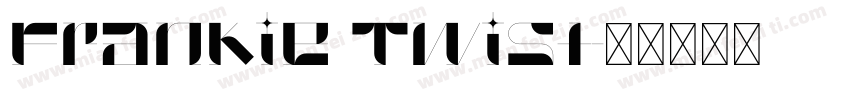 Frankie Twist字体转换